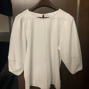 White Long Sleeve Blouse